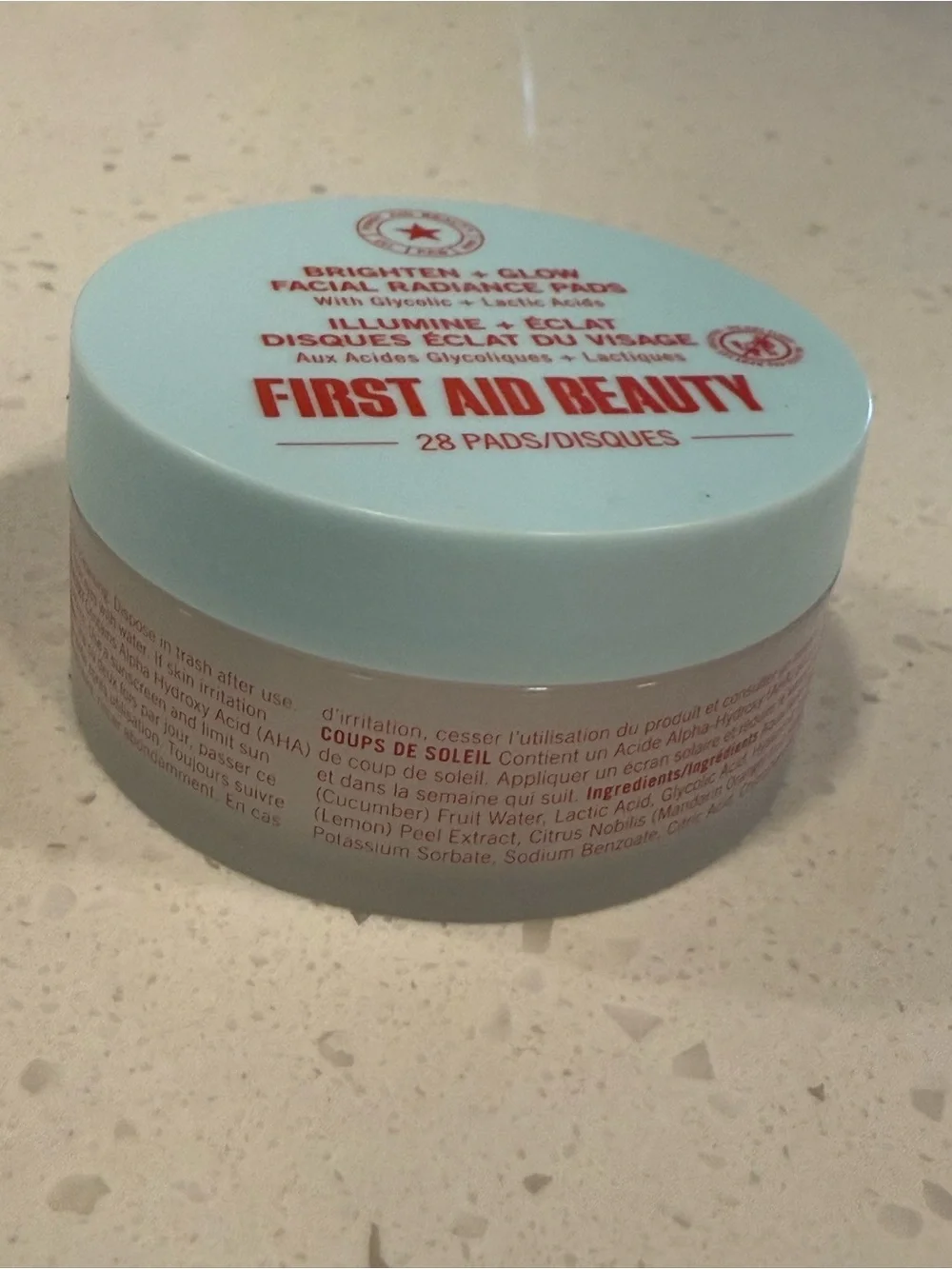 First Aid Beauty Facial Radiance Pads 28 count